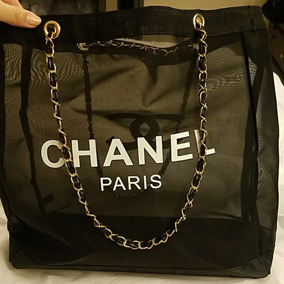 chanel mesh bag